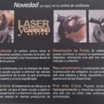 Láser y carbono activo
